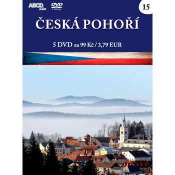 DVD film Česká pohoří - 5 DVD