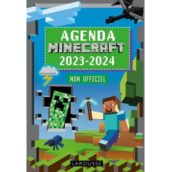 Kalendář Agenda scolaire MINECRAFT non officiel 2023-2024 (FR)