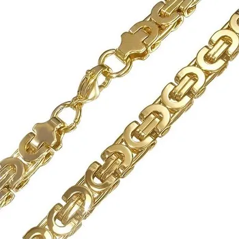 Řetízek Pánský řetízek ocel královská vazba plochá 9 mm GCHZ137 délka 45 cm