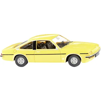 Modelová železnice Wiking 0234 01 H0 model osobního automobilu Opel Manta B, žlutá