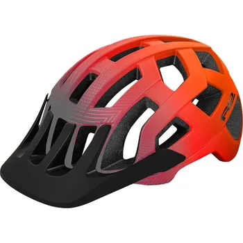 Cyklistická přilba Cyklistická helma R2 ATH24D FARGO – oranžová/šedá - M (56-58 cm)