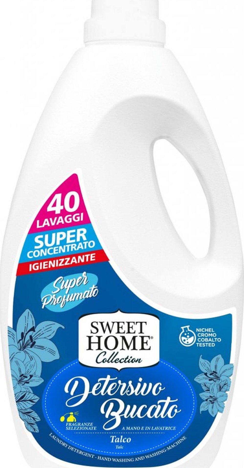 foto Prací gel SUAREZ Company Sweet Home Detersivo Bucato Talco prací gel 2 l