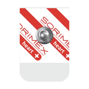 Měřič tělesných funkcí EKG elektroda EK-S 22 PSG, pěna, pevný gel, 22,5x46 mm, 50 kusů, Sorimex