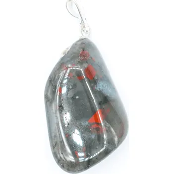 Přívěsek Milujeme Kameny Heliotrop šedý - přívěsek 32319