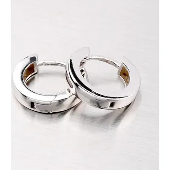 Oblečení a móda Dámské náušnice stříbro 925 kroužky OKP-231-OKS