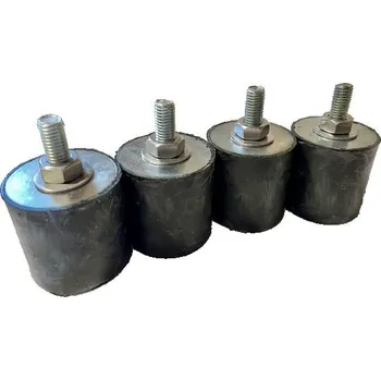 Poolservis Gumové nohy (silentbloky) pod tepelné čerpadlo/klimatizaci (4ks)