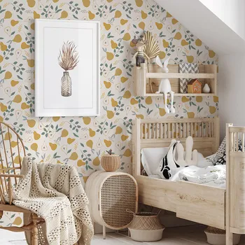 YokoDesign Tapeta do dětského pokoje Hrušky Výška tapety: 250 cm