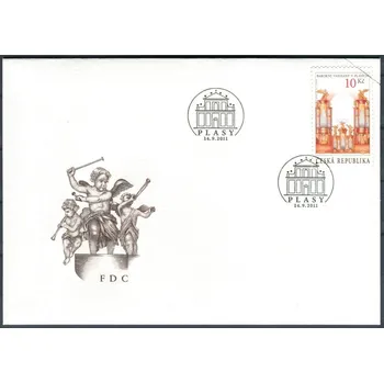 Poštovní známka Česká pošta (2011) FDC 697 - Historické varhany Plasy (specimen)
