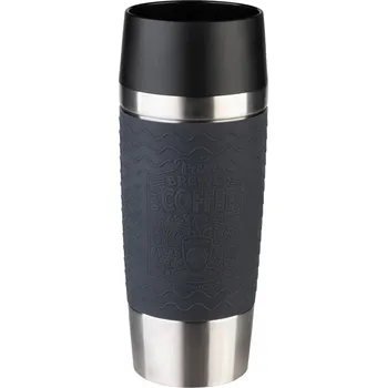 Termohrnek Tefal Cestovní hrnek, 360 ml (tmavě šedá)