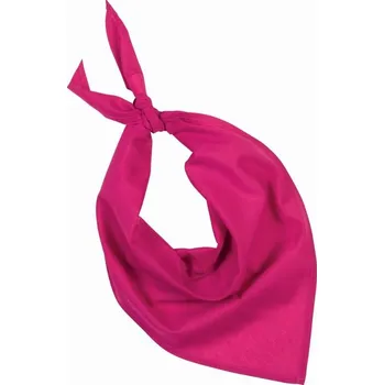 Šátek Šátek trojcípý K-Up Fiesta - tmavě růžový