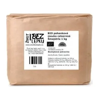 Mouka BIO pohanková mouka celozrnná Šmajstrla 1 kg
