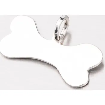 Přívěsek Přívěsek stříbro 925 destička - kost P1601987-1397-SLX