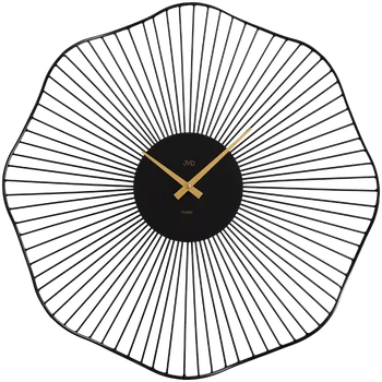 Hodiny JVD Černé designové exkluzivní nástěnné hodiny JVD HJ100 (POŠTOVNÉ ZDARMA!!)