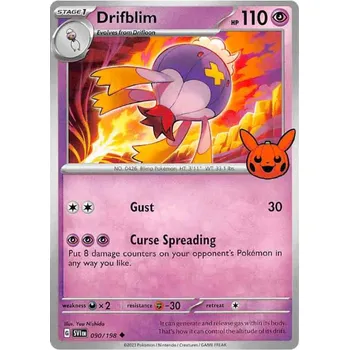 Sběratelská karetní hra Drifblim 090/198 - Trick or Tread 2023