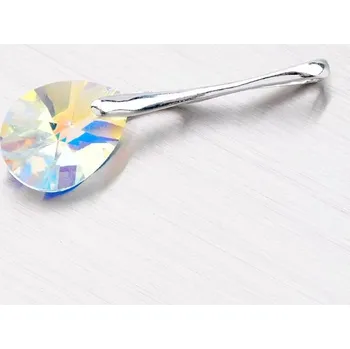 Přívěsek Dámský přívěsek stříbro 925 krystaly krytalem D152B