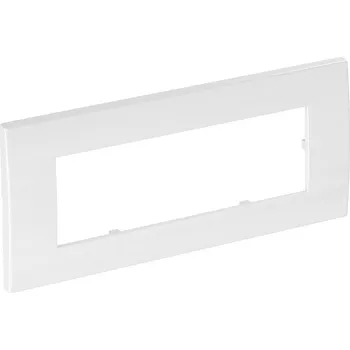 Elektrická zásuvka OBO BETTERMANN Krycí rámeček AR45-F3 RW 6119372