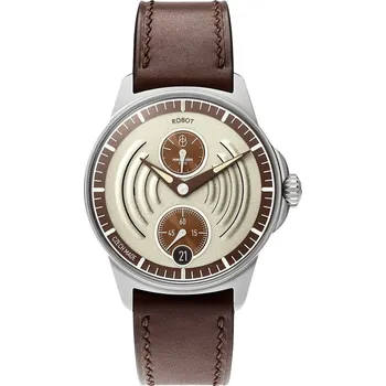 Hodinky ROBOT Aerodynamic Streamline Beige