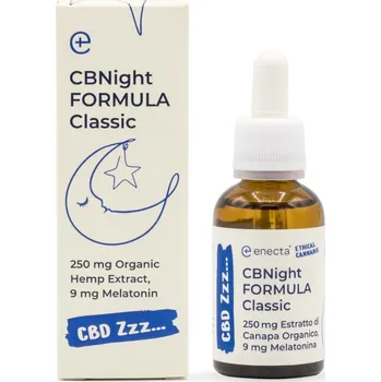 CBD Enecta CBNight Plus konopný olej s melatoninem 250 mg 30 ml