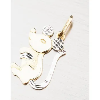 Přívěsek Přívěsek zlato mix 585 - Myš 43-2410