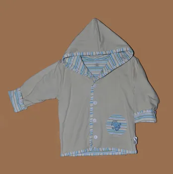 Kojenecká bunda Glück Kojenecký kabátek s kapucí bavlna vel. 74 zelená