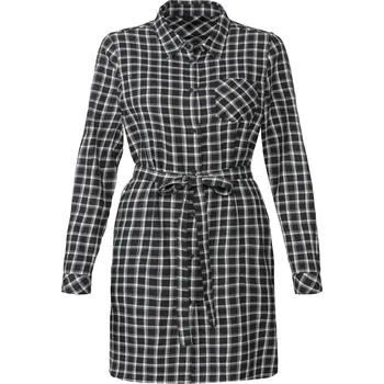 Dámské šaty esmara® Dámské flanelové šaty (40, kostka/černá/bílá)