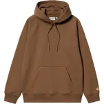MIKINA CARHARTT WIP Hooded Chase - hnědá - M + při osobním odběru 2 043 Kč