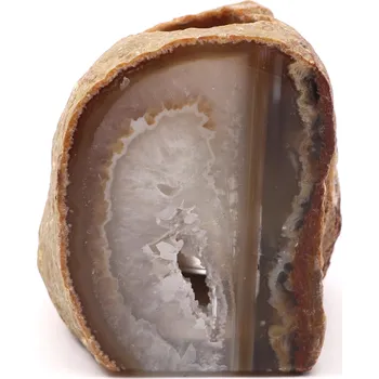 Svícen Svícen na svíčku - Achát přírodní - 1.130 kg - #850