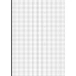 Papír čtverečkovaný samostatné listy A3…