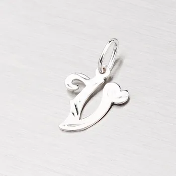 Přívěsek Přívěsek bílé zlato 585 - písmeno 2-4003-V