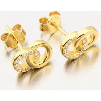 Náušnice Dámské náušnice stříbro 925 zirkon v barvě UPST-122831-G