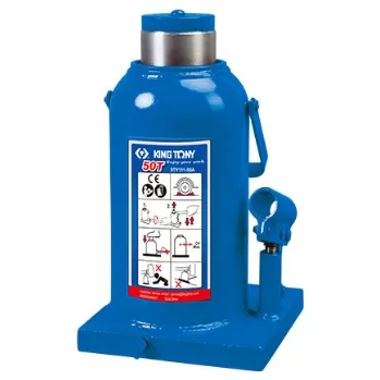 Hever King Tony 9TY112-50A-B Hydraulický sloupkový zvedák 50T 280-470mm