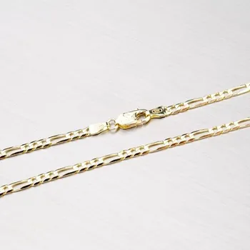 Šperk Řetízek žluté zlato 585 - Figaro 3+1 45-1115 délka 45 cm