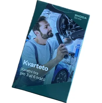 Kvarteto Karetní hra kvarteto II - ŠKODA Service original