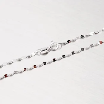 Šperk Dámský řetízek bílé zlato 585 45-1477 délka 50 cm