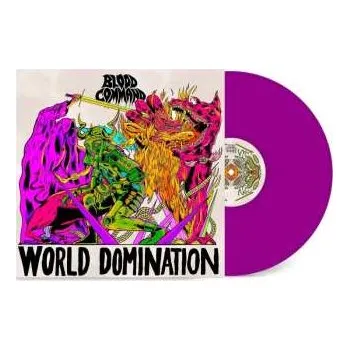 Zahraniční hudba LP Blood Command: World Domination (neon Violet Vinyl) 2023