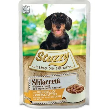 Krmivo pro kočku 12ks Kapsička STUZZY Speciality kuře + šunka 100g