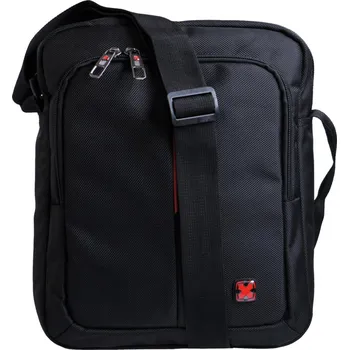 Pánská taška přes rameno černá ME-5109 černá, TRAVEL' N ' MEET