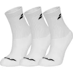 Tenisové ponožky Babolat 3 Pairs Pack, white - 35-38 BABOLAT