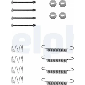 Brzdová čelist Sada příslušenství, parkovací brzdové čelisti DELPHI LY1135