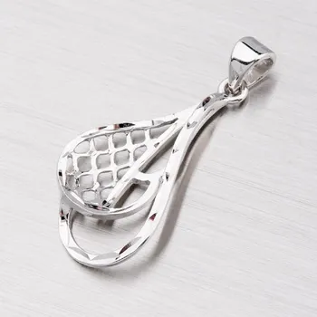 Přívěsek Dámský přívěsek bílé zlato 585 147-0726