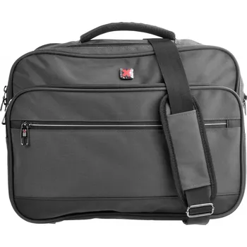 Pánská aktovka Pánská taška do práce s přihrádkou na NTB 15,4" ME-041 šedá, TRAVEL' N ' MEET