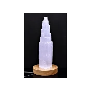 Dekorativní svítidlo Selenit kaskáda lampa (220 mm)