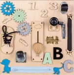 3toysm Dřevěný Activity Board pro kluky…