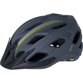 Cyklistická přilba Cyklistická helma XLC BH-C28 – šedá/černá/žlutá - UNI (53-58 cm)