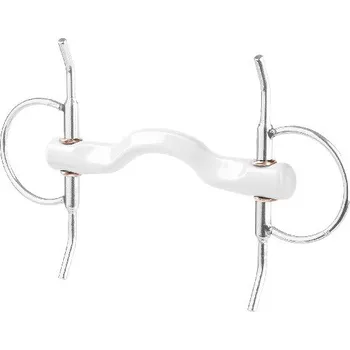 Udidlo pro koně BERIS Udidlo roubíkové nelomené Konnex BERIS, tvrdé, 18 mm 14 cm