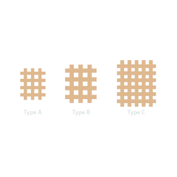 Tejpovací páska Ares Cross tape - Křížový tejp Varianta: B