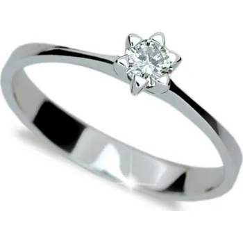 Šperk Zásnubní prsten zlato 585/1000 zirkon ZP1953 velikost 64