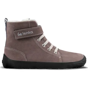 Chlapecká zimní obuv BeLenka Dětské zimní barefoot boty Be Lenka Winter Kids - Chocolate 31, Vnitřní délka boty: 20,8 cm, Vnitřní šířka boty: 7,9 cm