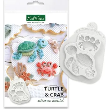Forma na pečení KATY SUE - silikonová forma - želva, krab
