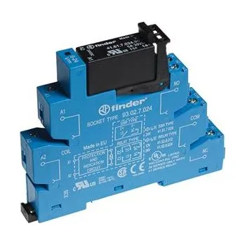 Stykač FINDER Vazební člen 38.31.7.024.9024, 1Z/5A/24V DC, 24V DC 383170249024